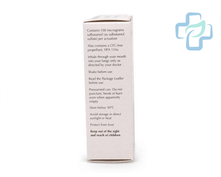 Inalador Genérico Ventolin (Salbutamol Sulfate)